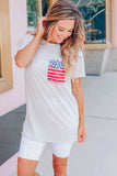 Only In America Pocket Striped T-shirt