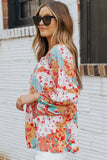 color Palettes Floral Print Blouse