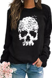 Halloween Ghost Graphic Sweatshirt