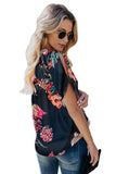 Floral Twist Top