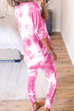 Multicolor Tie-dye Loungewear Set