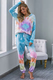 Multicolor Utopia Tie Dye Hoodie Joggers Loungewear