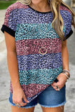 Striped Colorblock T-shirt