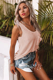 Waffle Texture Tank Top