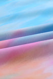 Multicolor Tie Dyed Pocket Pullover Hoodie