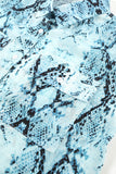 Python Print Short Sleeve Shirt    Leopard Print Short Sleeve Shirt