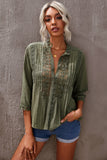 Sweet Mary Crochet Lace Top