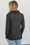 Aztec Cowl Neck Sweatshirt