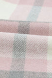Plaid Print Pocket Women Shacket