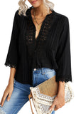 Sweet Mary Crochet Lace Top