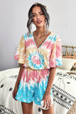 Soakin' Up The Sun Tie Dye Romper