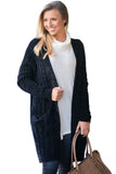 Velvet Chenille Cardigan for Women