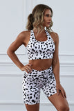 Animal Yoga Activewear Fitness Shorts Set