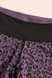 Mocha Leopard Print Active Leggings