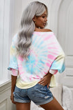 Rainbow Tie Dye Pullover Long Sleeve Top