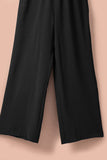 Flutter Sleeve Smocked Wide Leg Jumpsuit