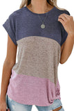 Color Block Twist Tee