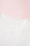 Colorblock Drop Shoulder Knitted Pullover Sweater