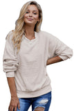 Terry Thread Cashmere Sweatshirt
