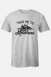 Happy Camper Pattern Men T Shirt