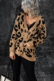 V Neck Buttons Sweater Cardigan with Pockets