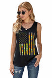 American Flag Star Tank