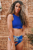 Tie Knot High Waist Bikini