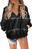 Cotton Pocketed Tie-dye Hoodie