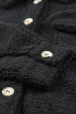 Flap Pockets Button Front Jacket