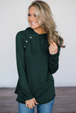 Green Pine&Candy Cane Striped Hoodie