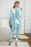 Multicolor Tie-dye Loungewear Set