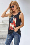 American Flag Star Tank