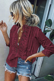 Sweet Mary Crochet Lace Top