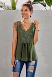 From A Dream Lace Tank Top with Vest