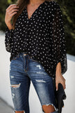 Love You Boo Balloon Sleeve Blouse