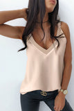 Strap Sleeveless Casual Basic Tank Top