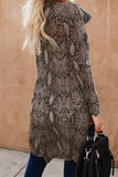 Print Long Cardigan