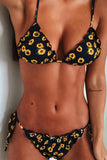 Sunflower Triangle Bikini Set