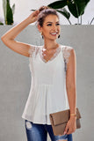 From A Dream Lace Tank Top with Vest