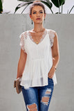 From A Dream Lace Tank Top with Vest