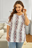 Python Print Plus Size Tee