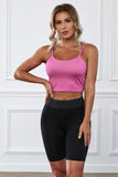 Wireless Seamless Sport Yoga Bra Crop Tank