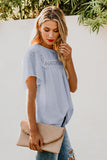 Flutter Sleeves Sheer Textured Babydoll Top