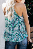 Leaf Print Tank Top