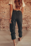 Drawstring Waist Pockets Sweatpants