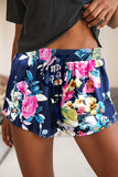 Camo Drawstring Elastic Waist Shorts
