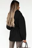 Lapel Button-Down Coat with Chest Pockets