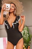 Head Turner Ruffle One Piece Swimsuit