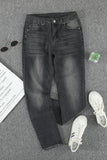 High Waist Ankle-Length Skinny Jeans