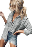 Sweet Mary Crochet Lace Top